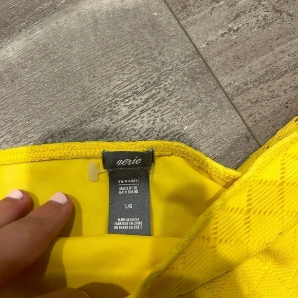 Aerie Yellow Bikini  Bottoms - Picture 3 of 3